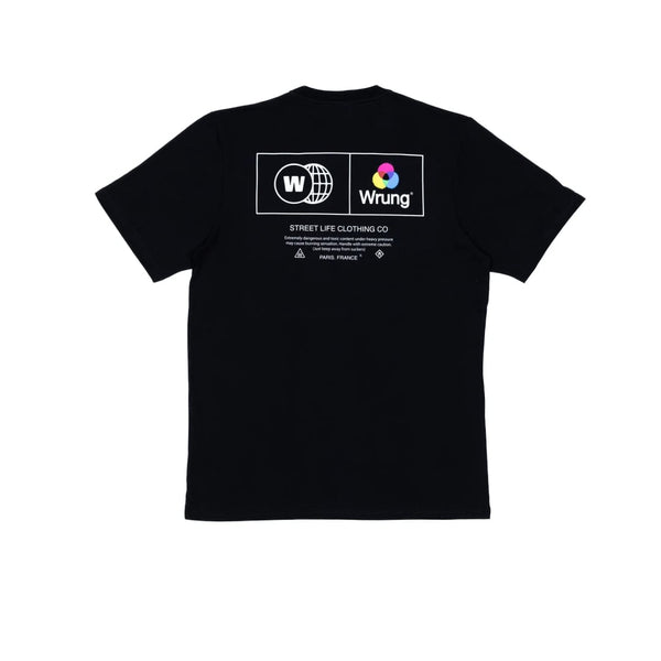 T-shirt Wrung Colors Black - Insidshop.com