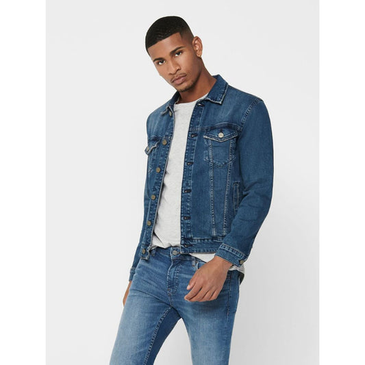 Veste Only & Sons Onscoin - XS / Blue - Veste en Jean